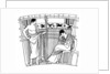 The Loom of Penelope, from the Chuisi Vase, Etruscan, c400 BC by Anonymous