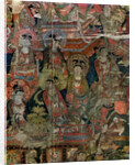 Detail of a picture of Paradise, Chinese, Tang dynasty, 618-907 by Anonymous