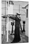 A look-out on the bridge of a British warship by Gregory & Co