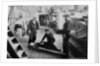 Ambulance drill on board the cruiser HMS Tartar by W Gregory