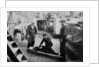 Ambulance drill on board the cruiser HMS Tartar by W Gregory