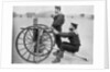 Royal Navy Maxim gun practice at Whale island, Portsmouth, Hampshire by Gregory & Co