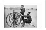 Royal Navy Maxim gun practice at Whale island, Portsmouth, Hampshire by Gregory & Co