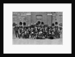An inspection group of officers of the 1st Scots Guards by Robinson & Sons