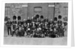 An inspection group of officers of the 1st Scots Guards by Robinson & Sons