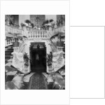 The staircase of Admiralty House, Malta by Ellis