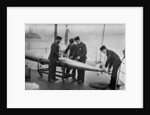 Torpedo instruction on board HMS Theseus by W Gregory