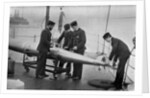 Torpedo instruction on board HMS Theseus by W Gregory