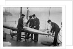 Torpedo instruction on board HMS Theseus by W Gregory