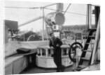 A holophote on board HMS Imperieuse by A Debenham