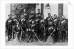 Native officers of the 44th Gurkhas, Indian army by Bourne & Shepherd