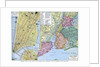 Map of New York City, USA by Anonymous
