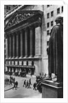 New York Stock Exchange, New York City, USA by Ewing Galloway