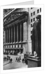 New York Stock Exchange, New York City, USA by Ewing Galloway