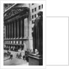 New York Stock Exchange, New York City, USA by Ewing Galloway