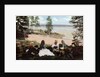 Karelians having tea by a river, near Archangel, Russia by Anonymous