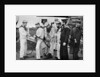 Blue jackets at work splicing a rope on board the battleship HMS Majestic by Gregory & Co