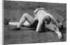 A good fall, wrestling display, Aldershot, Hampshire by Gregory & Co