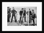The ship's postman coming on board by Gregory & Co