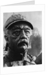 Sculpture of Otto von Bismarck, 19th century Prussian statesman by Wide World Photos
