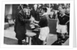 King George V presenting the FA Cup, Wembley Stadium, London by Fox