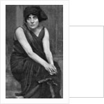 Mrs Patrick Campbell, British stage actress, in the role of 'Electra' by Anonymous