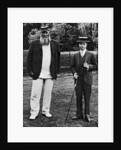 The Prince of Wales and WG Grace by Anonymous