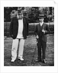 The Prince of Wales and WG Grace by Anonymous