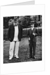 The Prince of Wales and WG Grace by Anonymous