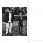 The Prince of Wales and WG Grace by Anonymous