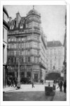 Savoy Hotel and Theatre across the Strand from Norfolk Street, London by Anonymous