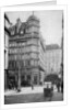 Savoy Hotel and Theatre across the Strand from Norfolk Street, London by Anonymous