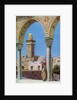 Islamic minaret on Temple Mount, Jerusalem, Palestine by Donald McLeish