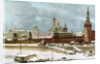 The Kremlin, Moscow, Russia by Topical Press Agency