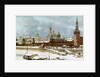 The Kremlin, Moscow, Russia by Topical Press Agency