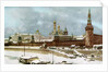 The Kremlin, Moscow, Russia by Topical Press Agency
