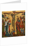 Crucifixion by Master of the Vyssi Brod Altar
