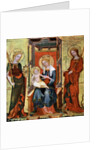Madonna Between St Catherine and Margaret by Anonymous