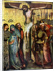 'Crucifixion', before 1400 by Workshop of the Master of the Trebon Altarpiece