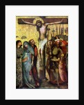 'Crucifixion', before 1400 by Workshop of the Master of the Trebon Altarpiece