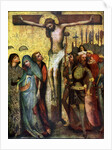 'Crucifixion', before 1400 by Workshop of the Master of the Trebon Altarpiece