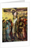 'Crucifixion', before 1400 by Workshop of the Master of the Trebon Altarpiece