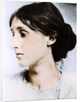 Virginia Woolf, English novelist, essayist and critic by Anonymous