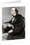 Hans Christian Andersen, Danish author and poet by Anonymous