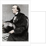Hans Christian Andersen, Danish author and poet by Anonymous
