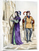 Page and troubadour of the 13th century by Anonymous
