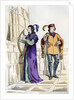Page and troubadour of the 13th century by Anonymous