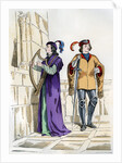 Page and troubadour of the 13th century by Anonymous