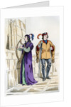 Page and troubadour of the 13th century by Anonymous