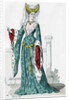 Noblewoman of the time of Charles VI of France by Anonymous